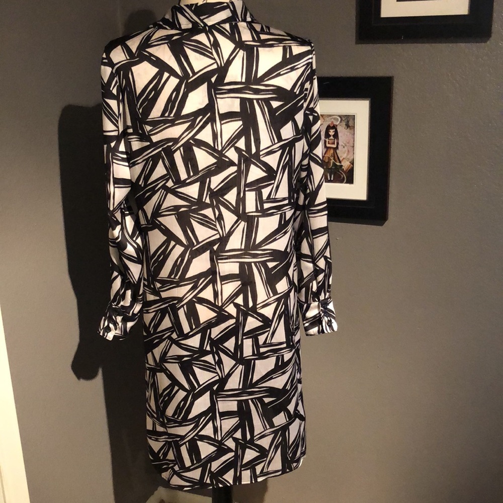 Sheer Button Down Tunic - image 3